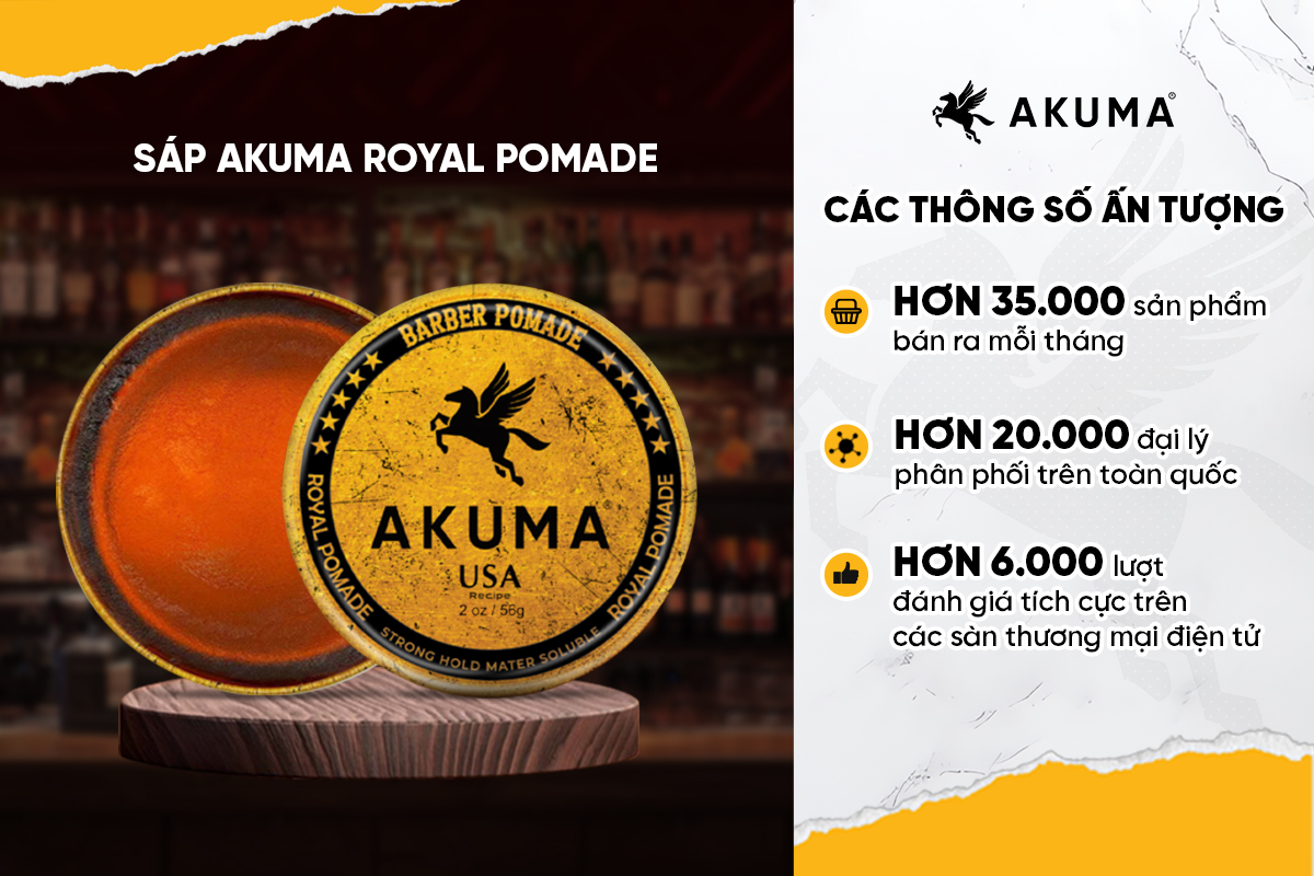 Sáp AKUMA Pomade