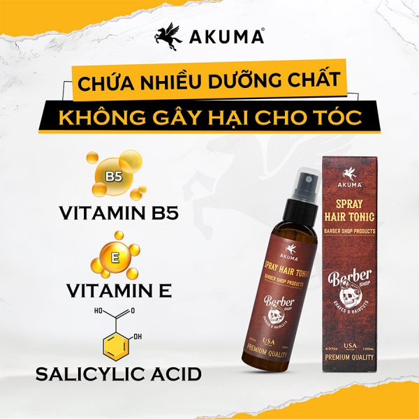 xit tao phong toc akuma spray hair tonic