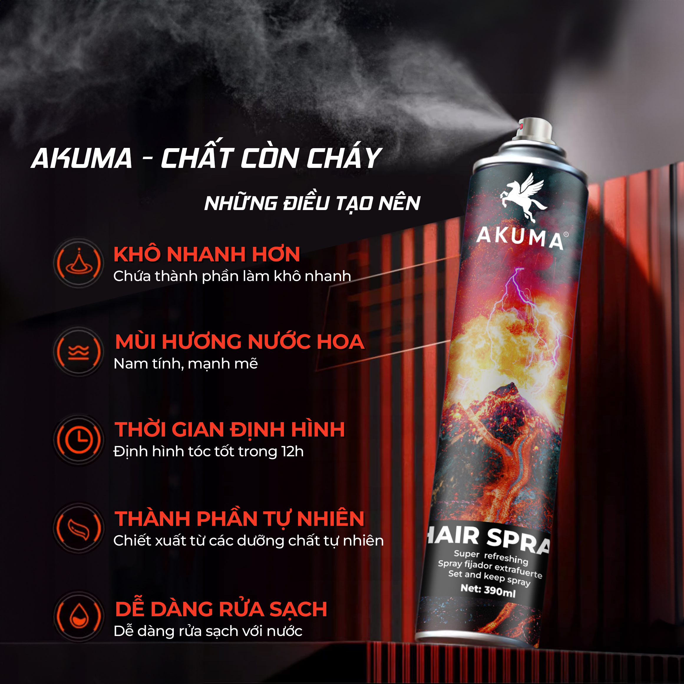 Công dụng của gôm AKUMA