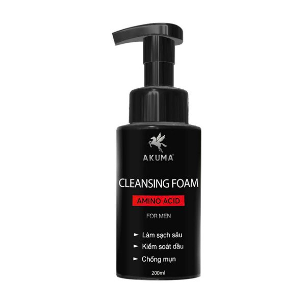 Sữa rửa mặt AKUMA Cleansing Foam tạo bọt cao cấp
