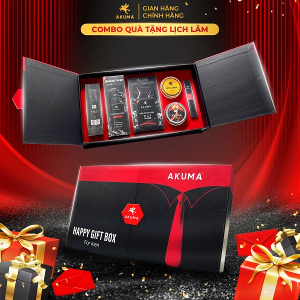 Combo hộp quà tặng Lịch Lãm AKUMA cao cấp - Hình ảnh 3