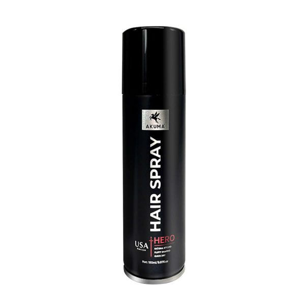 Gôm xịt tóc mềm AKUMA HERO 150ml