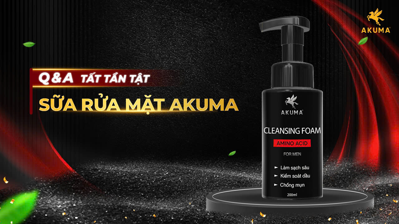 Sữa rửa mặt AKUMA Cleansing Foam có tốt không?