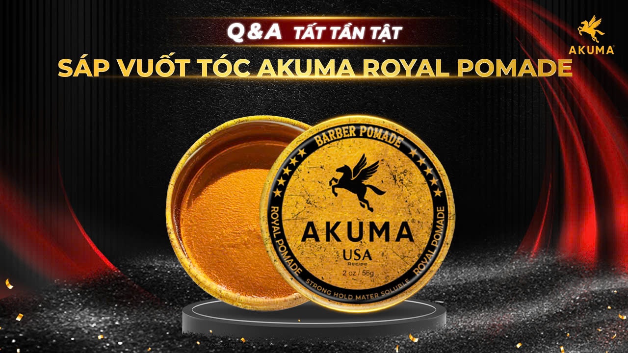 Sáp vuốt tóc AKUMA ROYAL POMADE