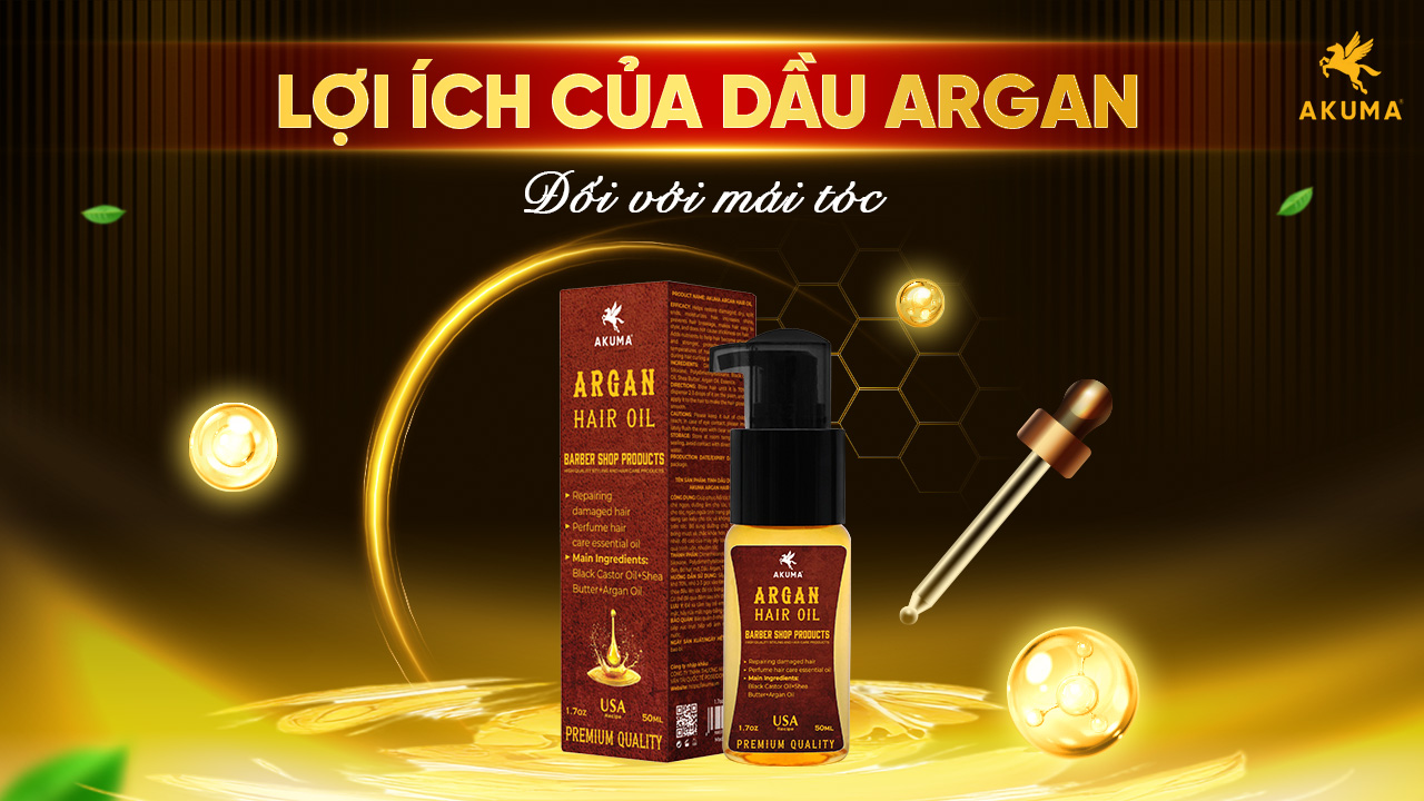 Lợi ích của dầu Argan đối với mái tóc