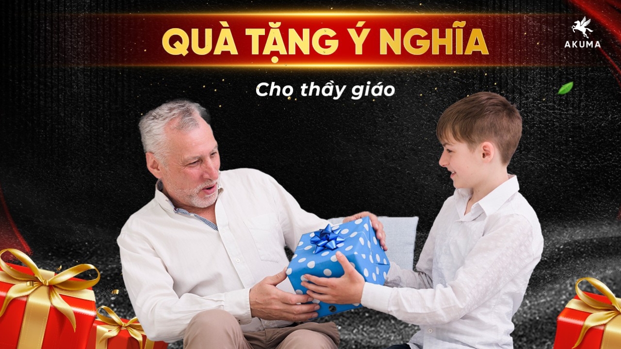 Món quà ý nghĩa tặng thầy vào các dịp đặc biệt