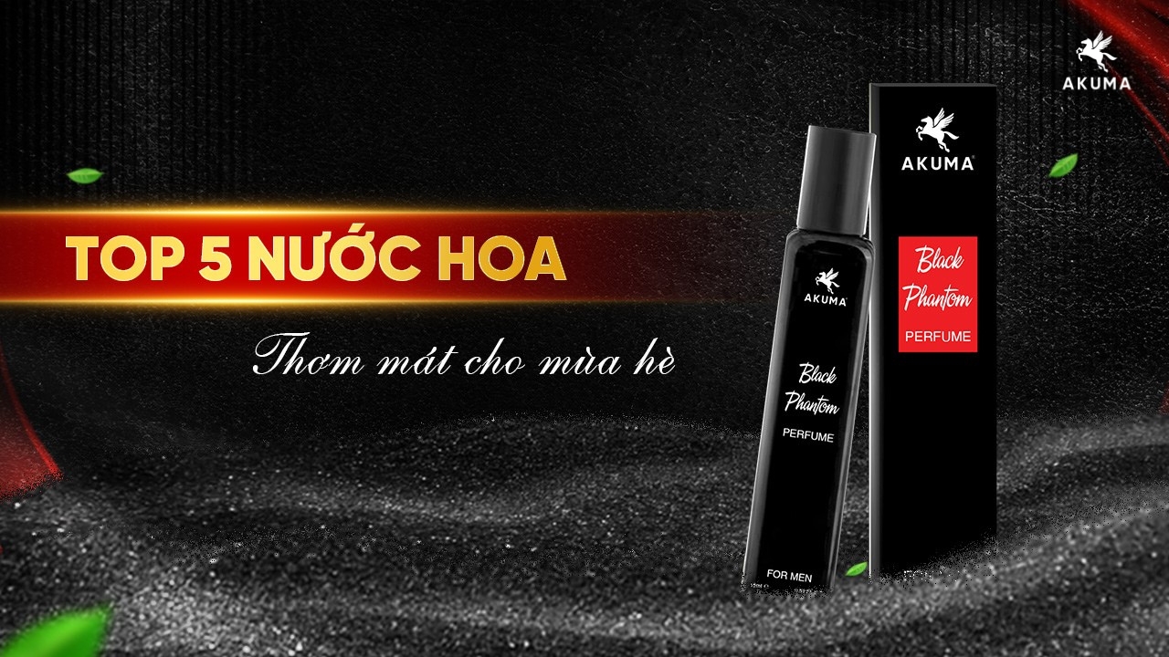 Top 5 dòng nước hoa nam thơm mát cho mùa hè 2025