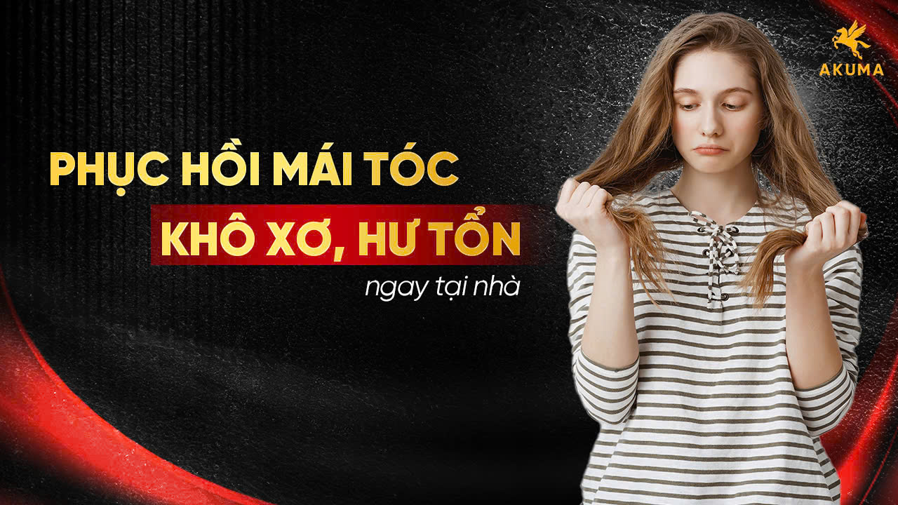 Mẹo phục hồi tóc hư tổn ngay tại nhà