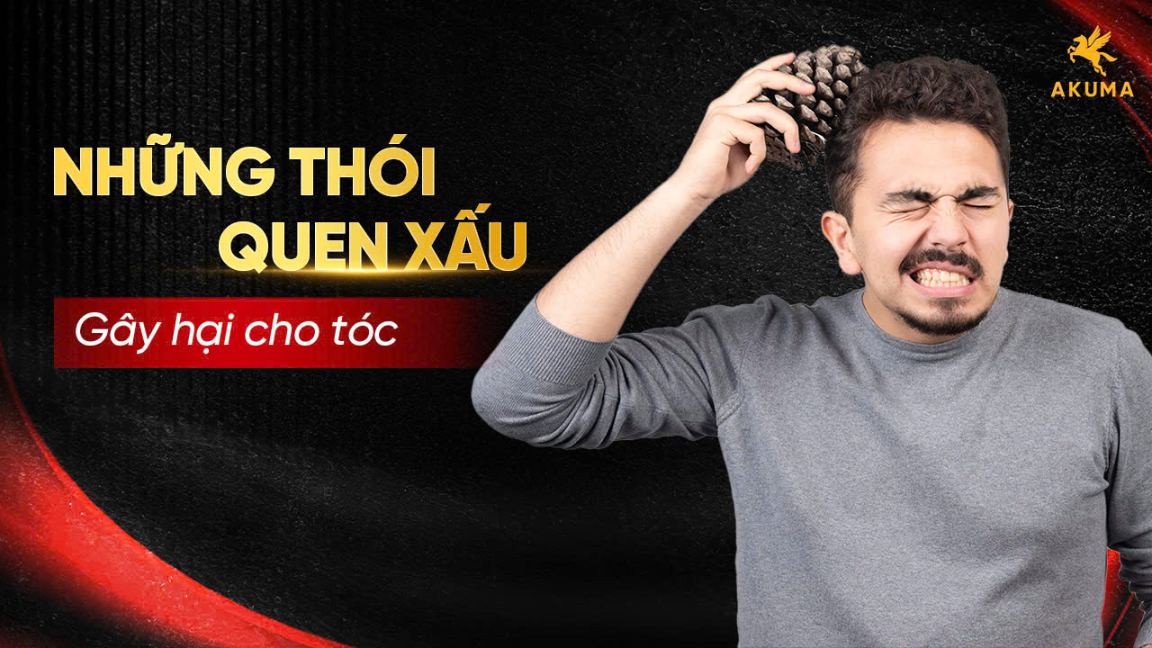 Mái tóc bị tàn phá bởi những thói quen nào?