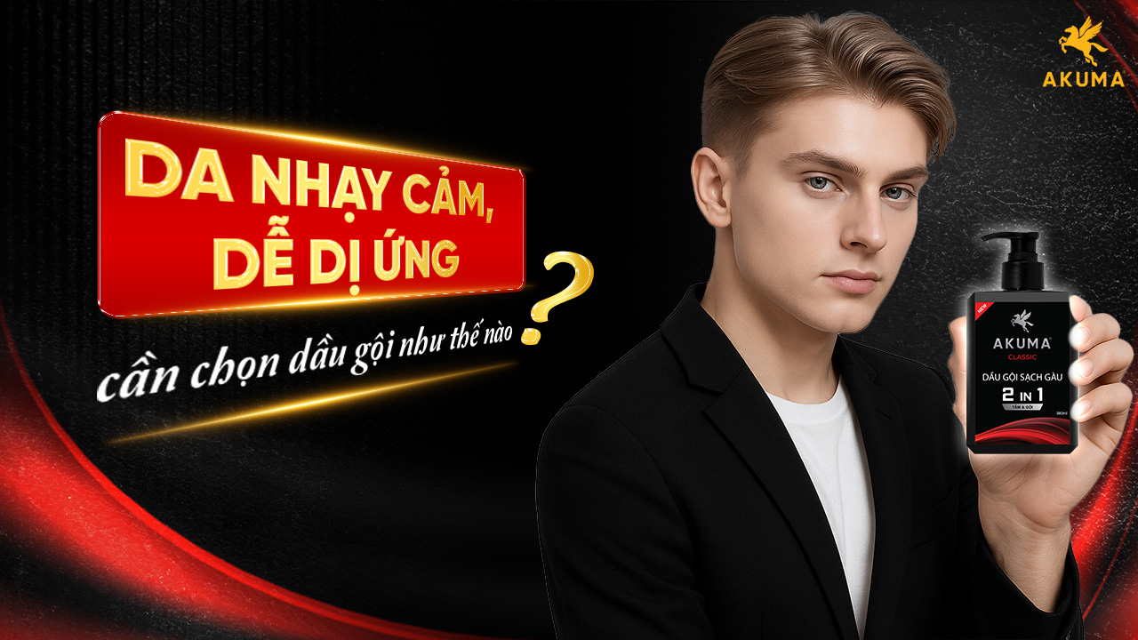 Da nhạy cảm, dễ dị ứng cần chọn dầu gội như thế nào