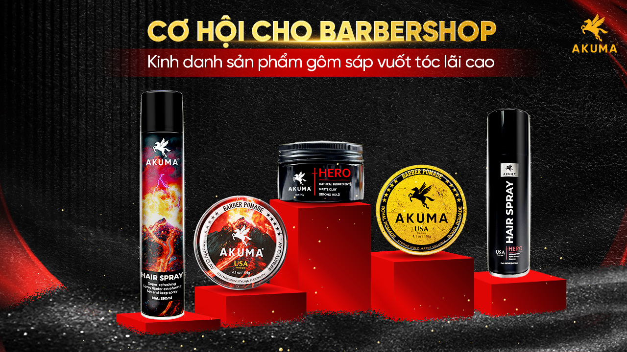 Cơ hội kinh doanh gôm sáp cho Barbershop