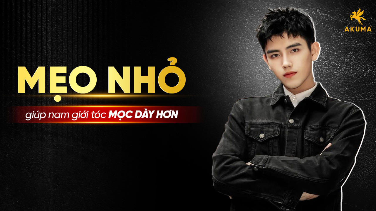 Mẹo nhỏ giúp nam giới tóc mọc dày hơn