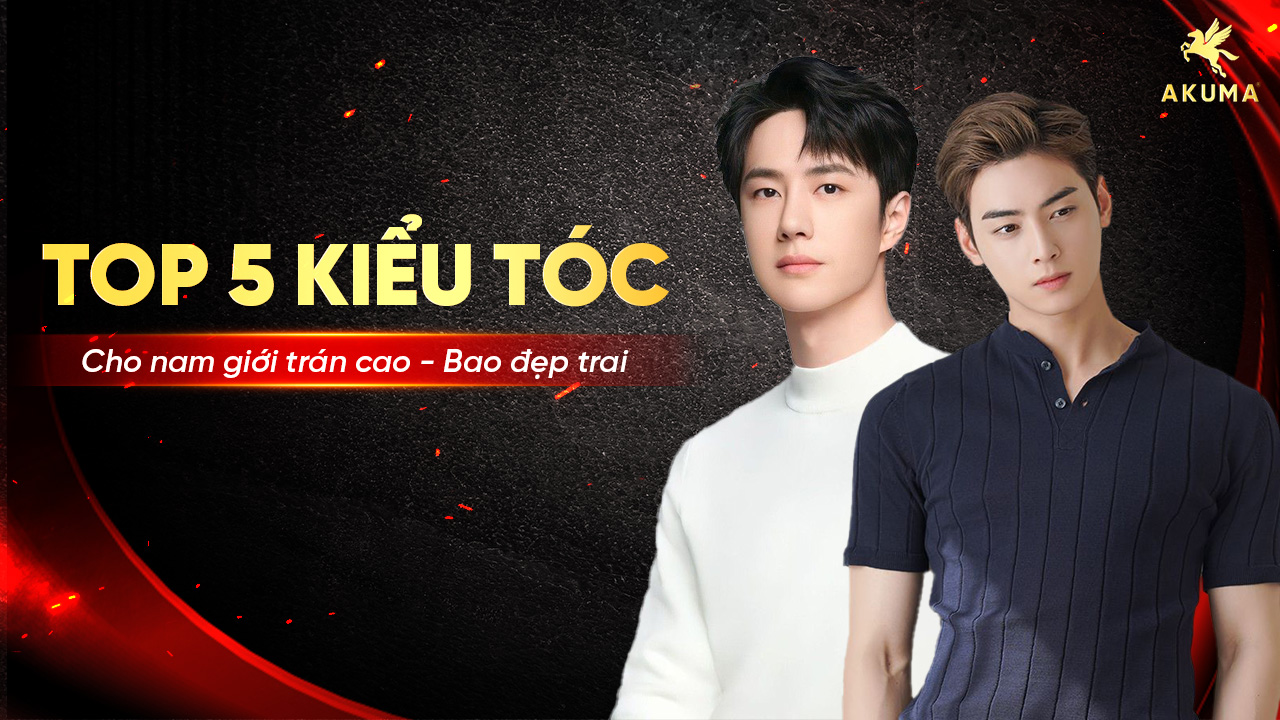 Top 5 kiểu tóc cho nam giới trán cao - Bao đẹp trai