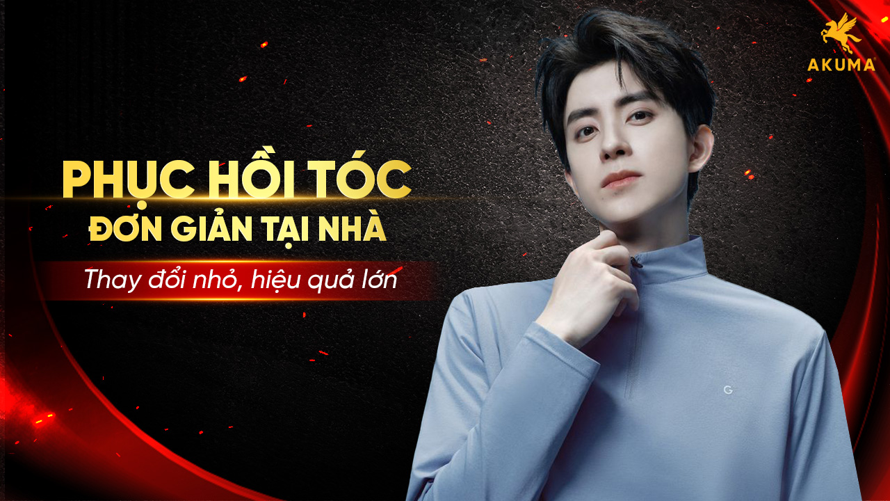Phục hồi tóc đơn giản tại nhà