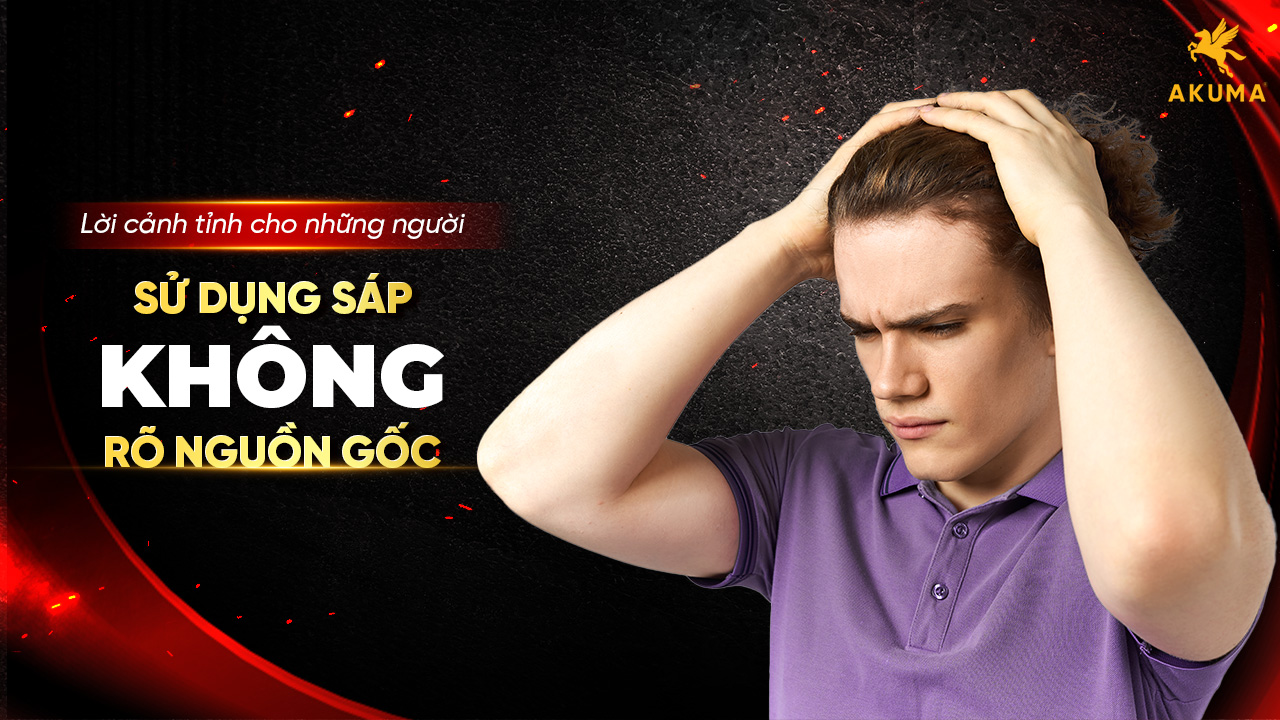 Dùng sáp không rõ nguồn gốc là hại tóc