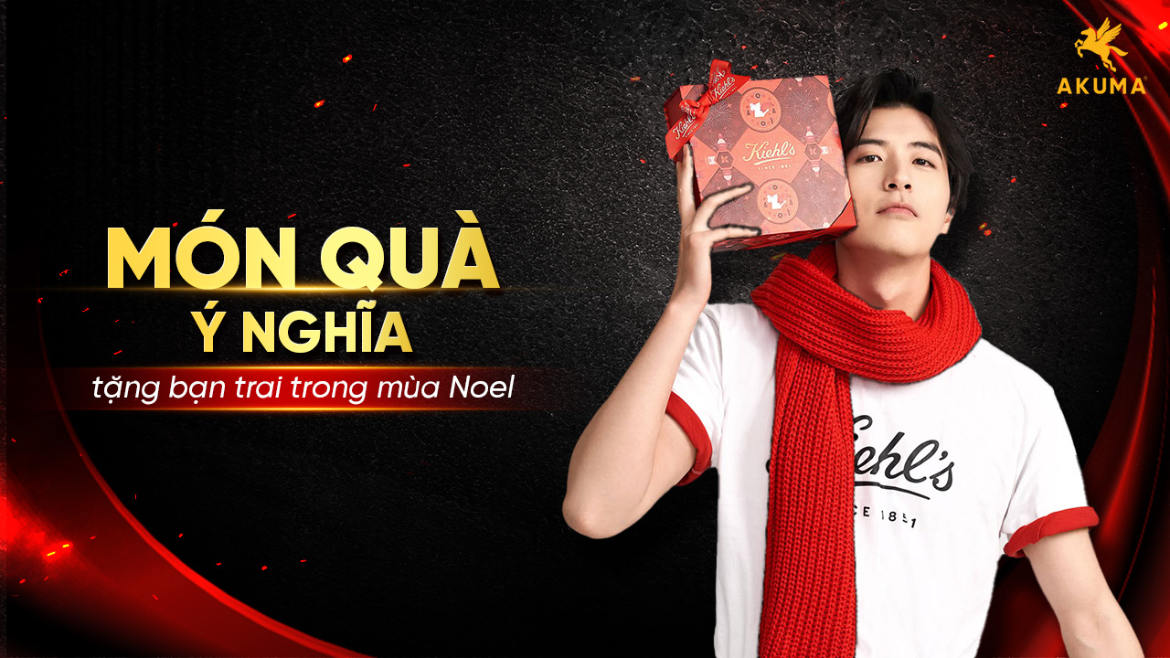 Món quà Noel tặng bạn trai vừa thiết thực vừa ý nghĩa