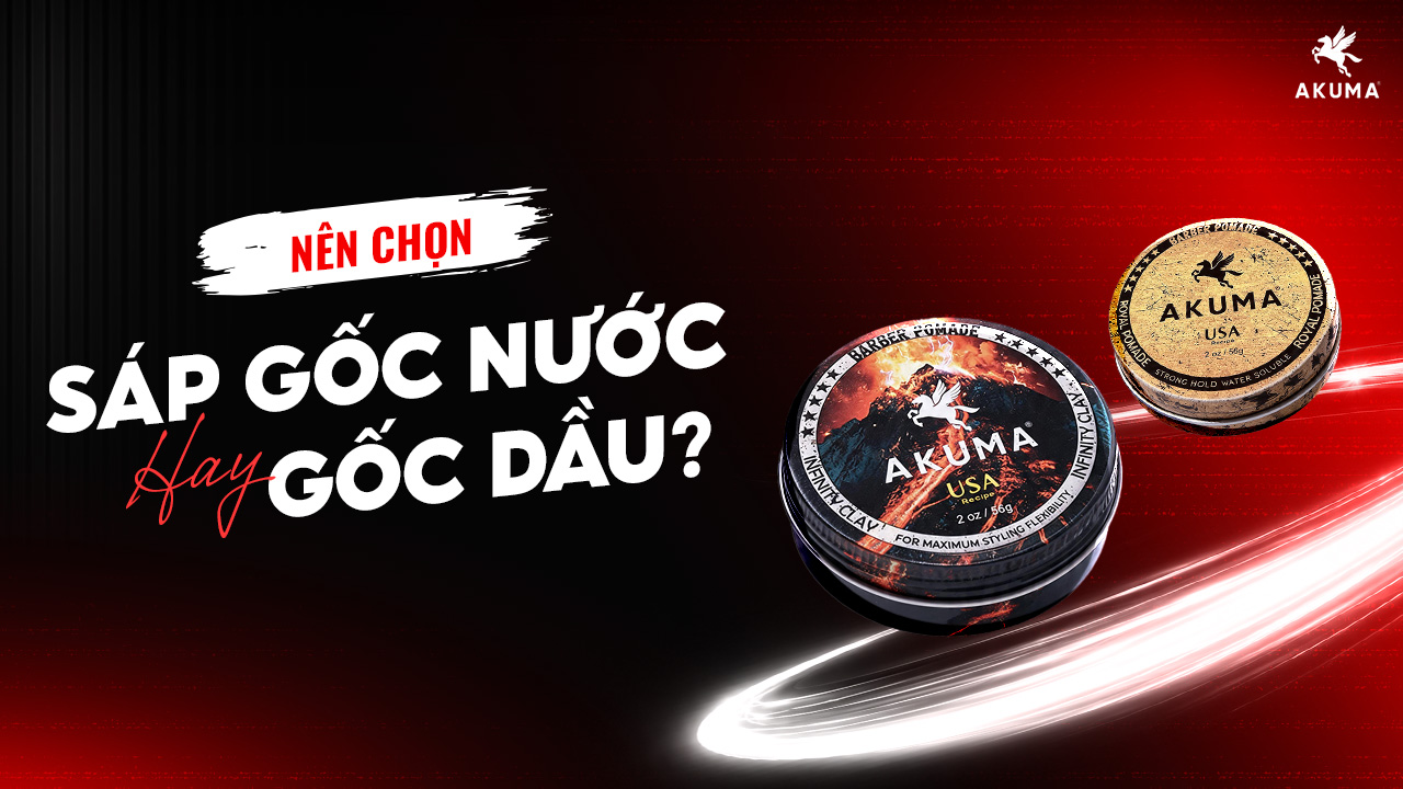 Nên chọn sáp gốc nước hay sáp gốc dầu?